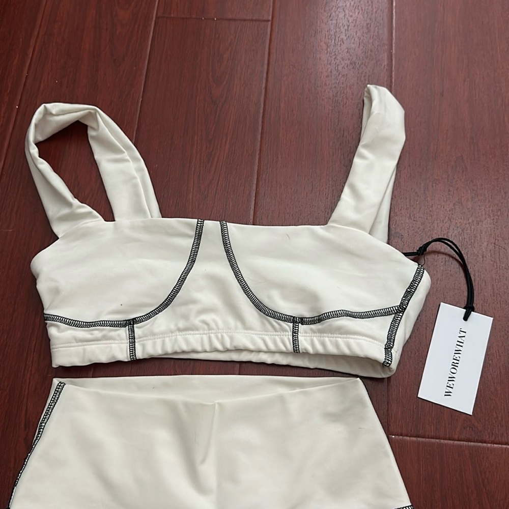 WE WORE WHAT new with tags workout set